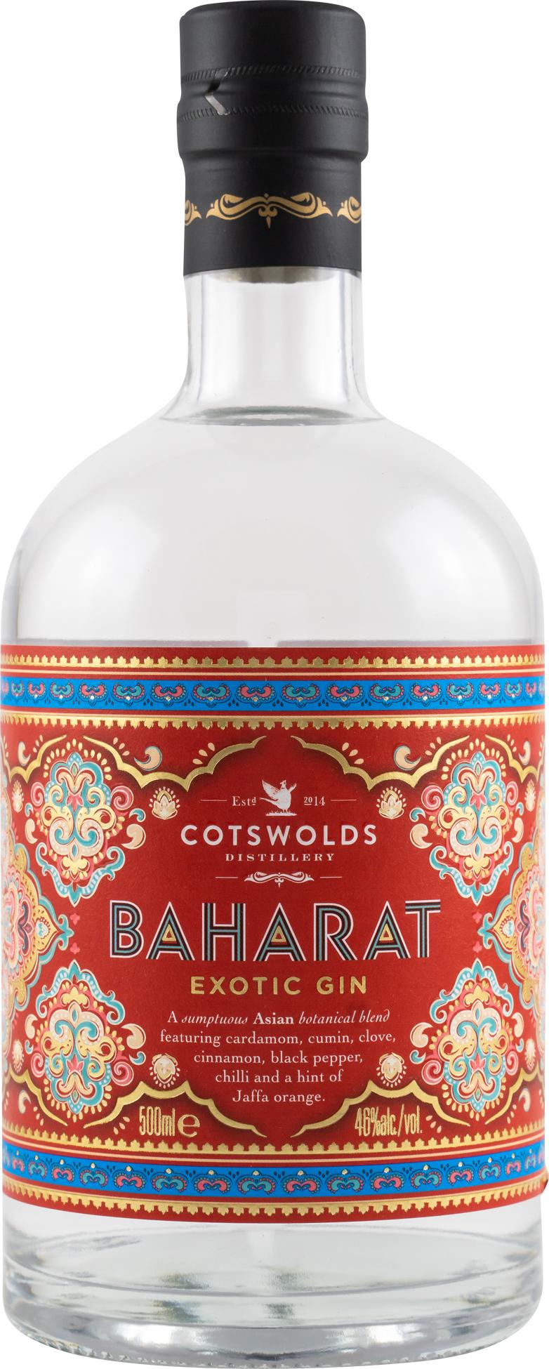 Cotswolds BAHARAT Exotic Gin 46% Vol. 0,5l