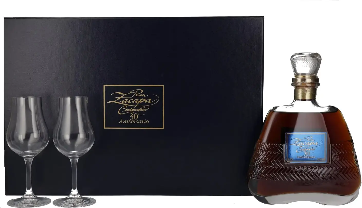 Zacapa 30 ANIVERSARIO Riedel Set - Old Edition 40% Vol. 0,7l