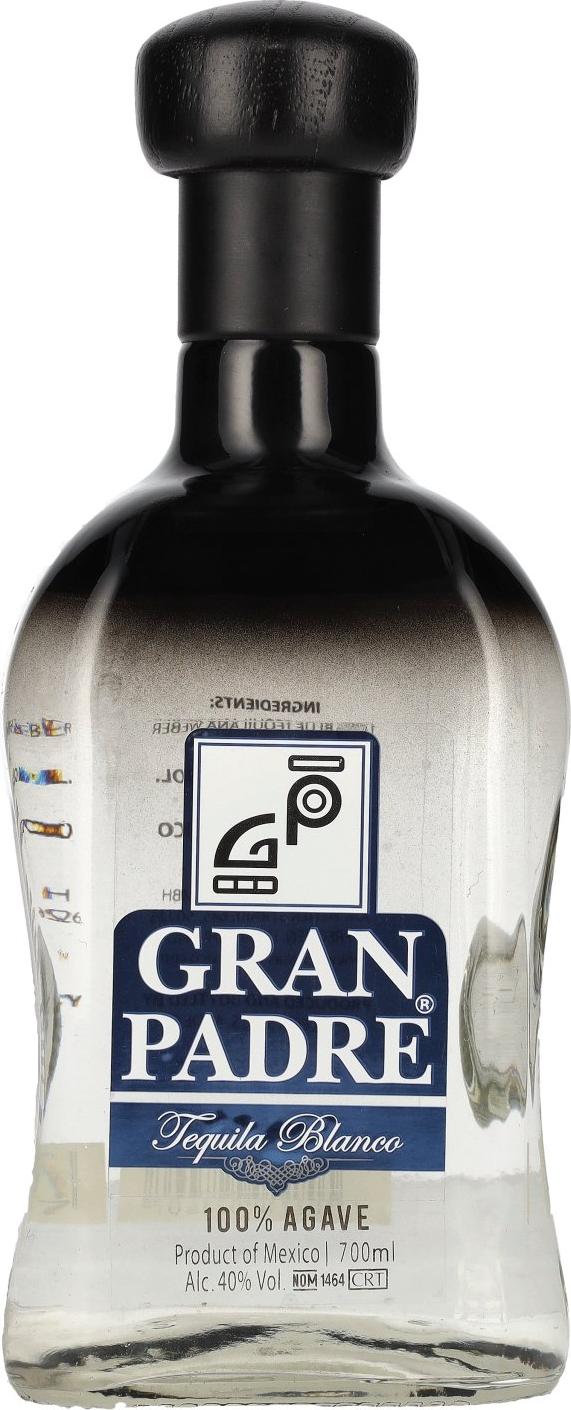 Gran Padre Tequila Blanco 100% Agave 40% Vol. 0,7l