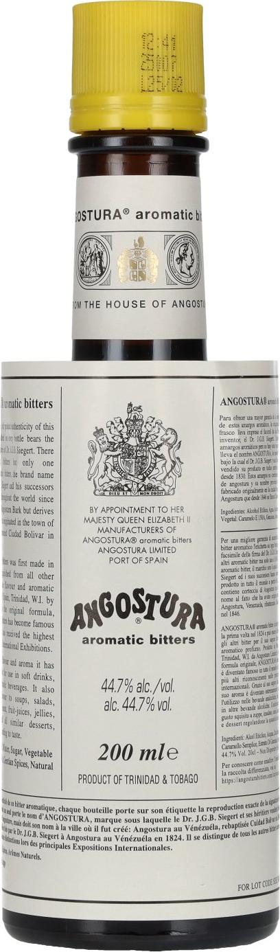 Angostura Aromatic Bitters 44,7% Vol. 0,2l