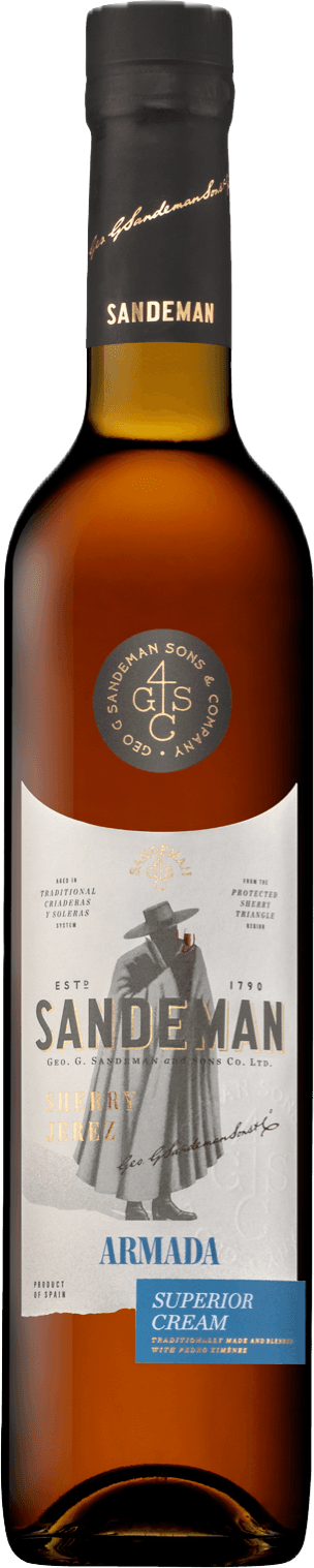 Sandeman ARMADA Superior Cream Sherry 17,5% Vol. 0,5l