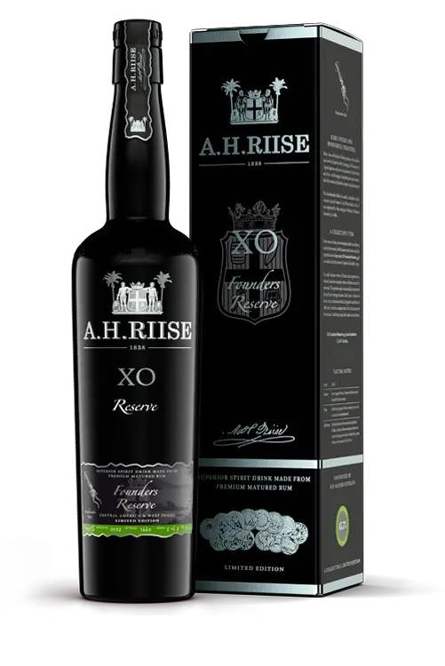 A.H. Riise / Old St. Croix X.O. FOUNDERS RESERVE Rum 45,5% Vol. 0,7l in Giftbox