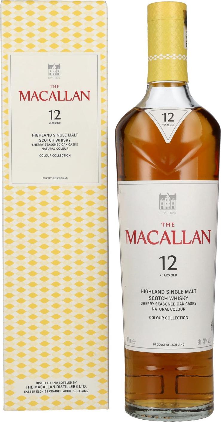 The Macallan 12 Years Old Colour Collection 40% Vol. 0,7l in Giftbox