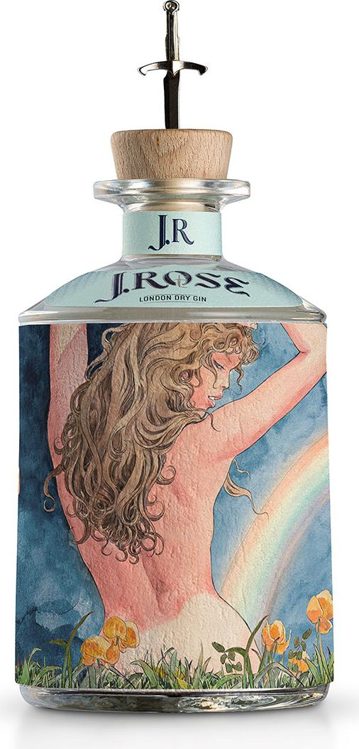 J. Rose London Dry Artisan Gin JR04 43% Vol. 0,7l