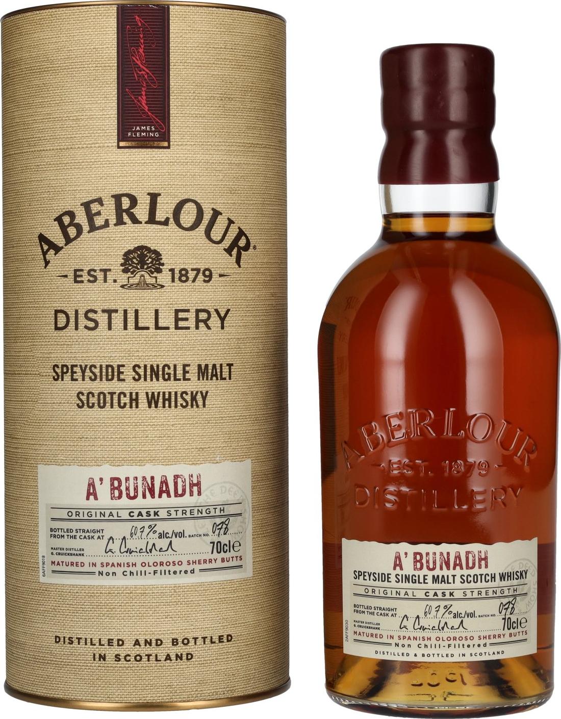 Aberlour A'BUNADH Original Cask Strength Batch No. 78 0,7l in Giftbox