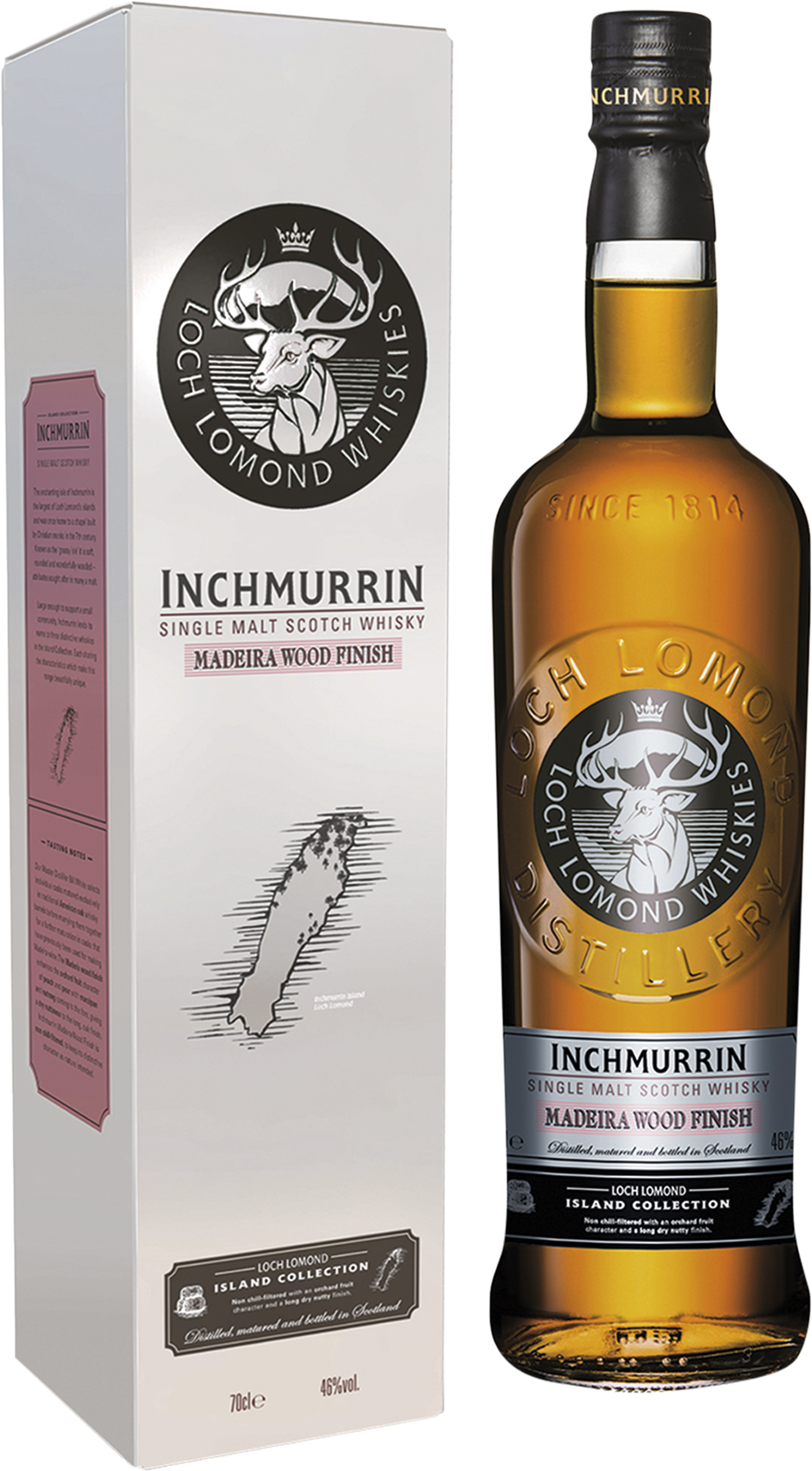 Loch Lomond Inchmurrin Madeira Wood Finish 46% Vol. 0,7l