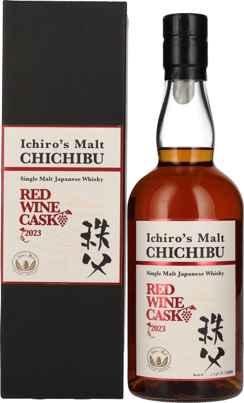 Chichibu Ichiro's Single Malt Red Wine Cask Japanese Whisky 2023 50,5% Vol. 0,7l in Giftbox