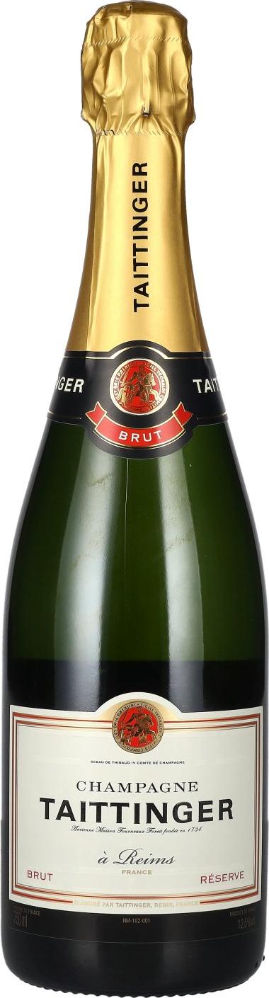 Taittinger Champagne Réserve Brut 12,5% Vol. 0,75l