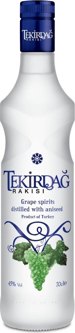 Tekirdag Rakisi 45% Vol. 0,7l
