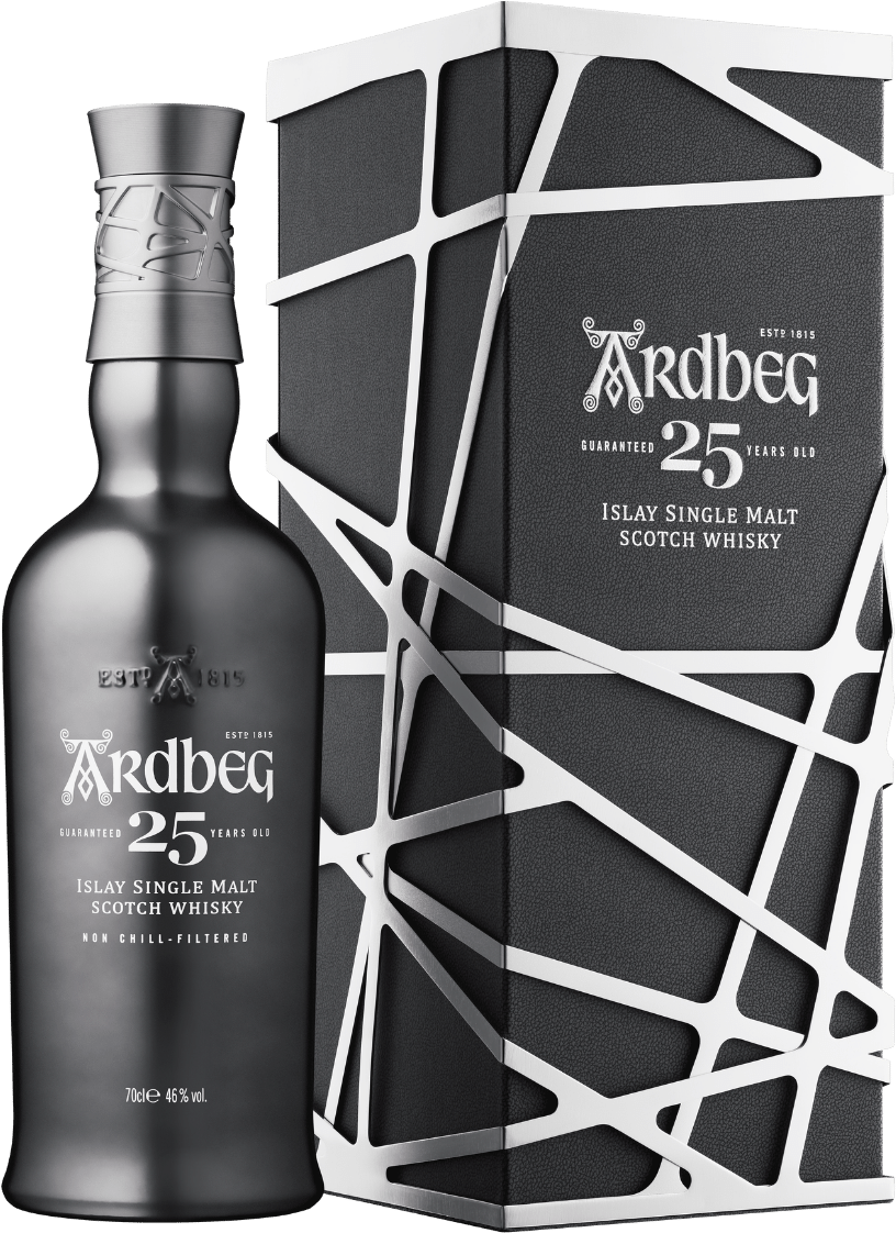 Ardbeg 25 Years Old Islay Single Malt 46% Vol. 0,7l in Giftbox