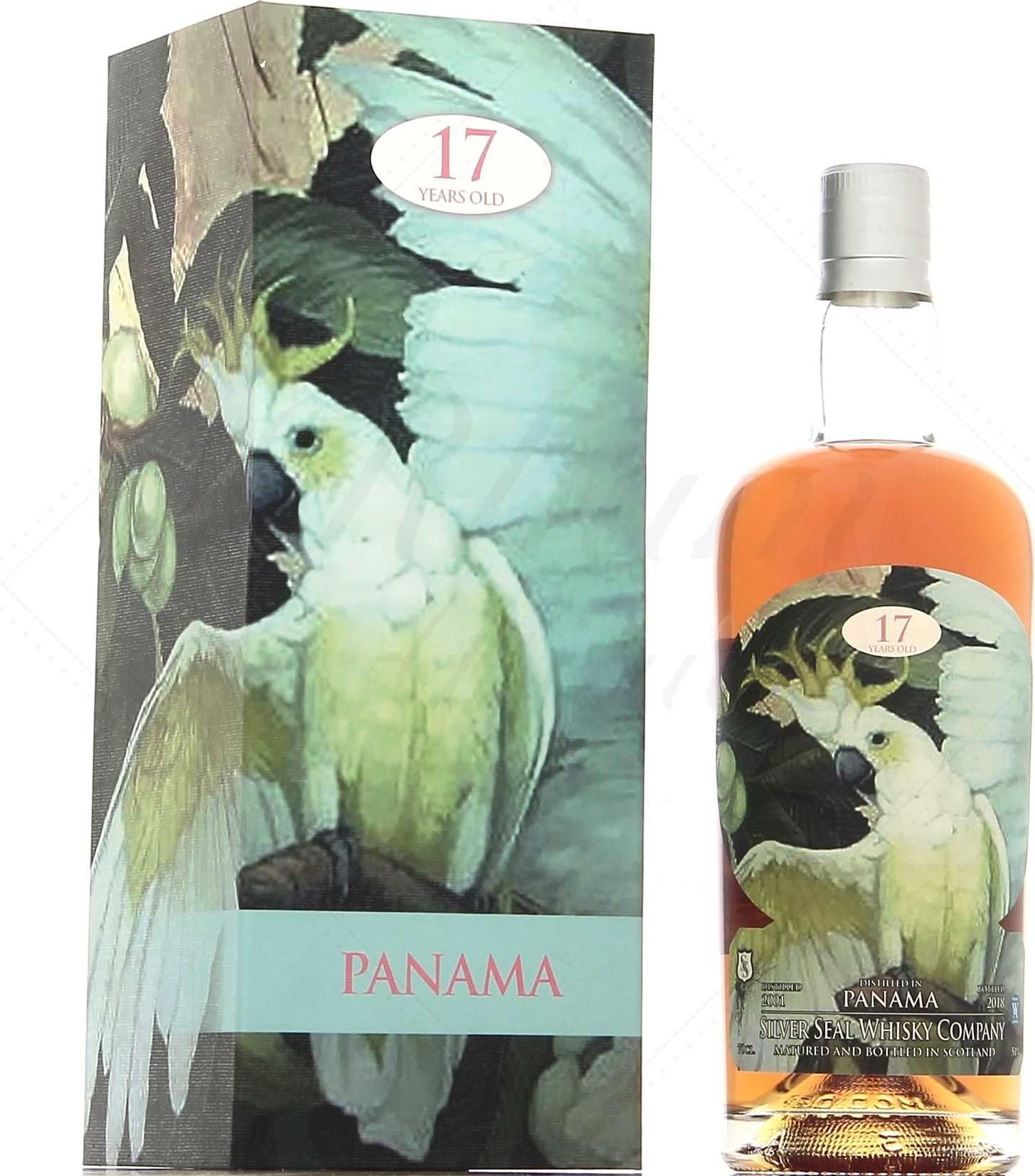 Silver Seal PANAMA Rum 17 Years Old 2001 51% Vol. 0,7l in Giftbox