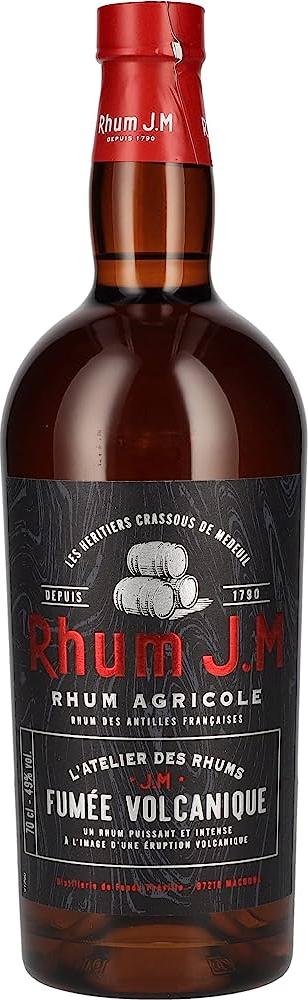 Rhum J.M Atelier Fumée Volcanique Rum 49% Vol. 0,7l