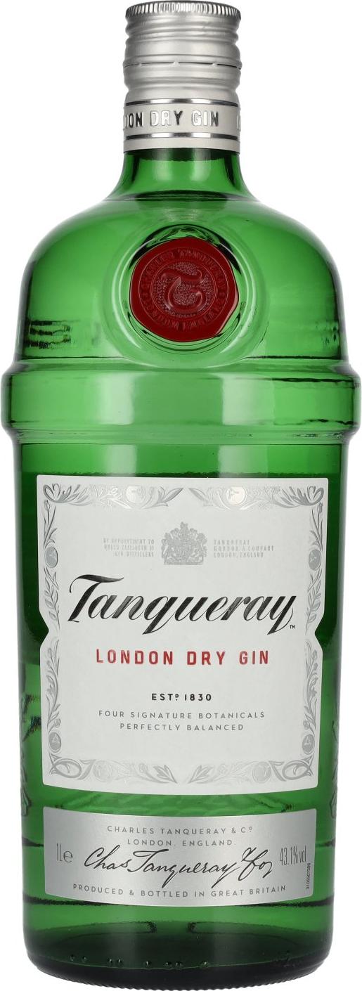 Tanqueray LONDON DRY GIN 43,1% Vol. 1l