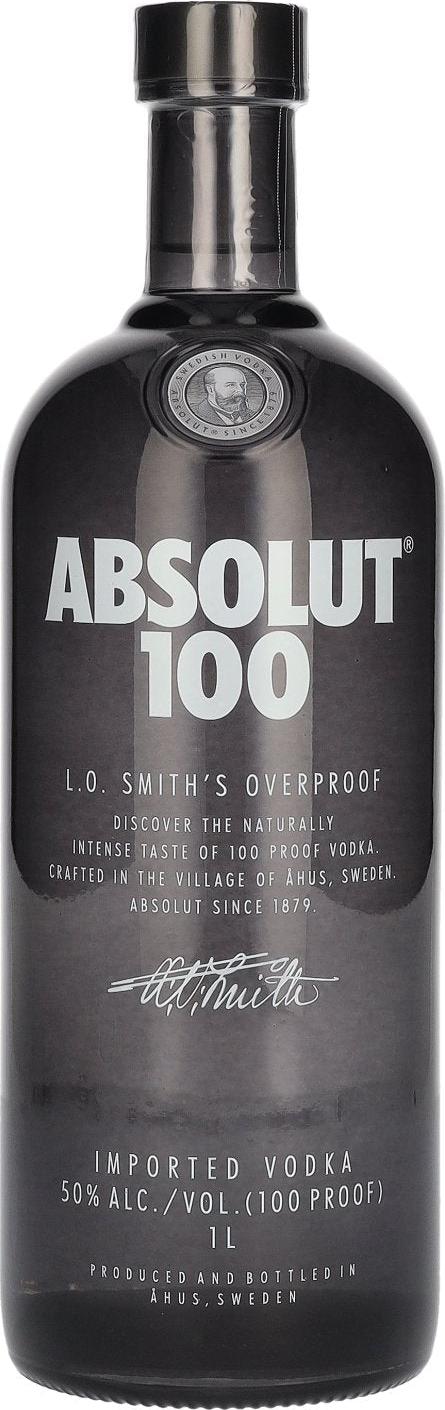 Absolut Vodka 100 50% Vol. 1l