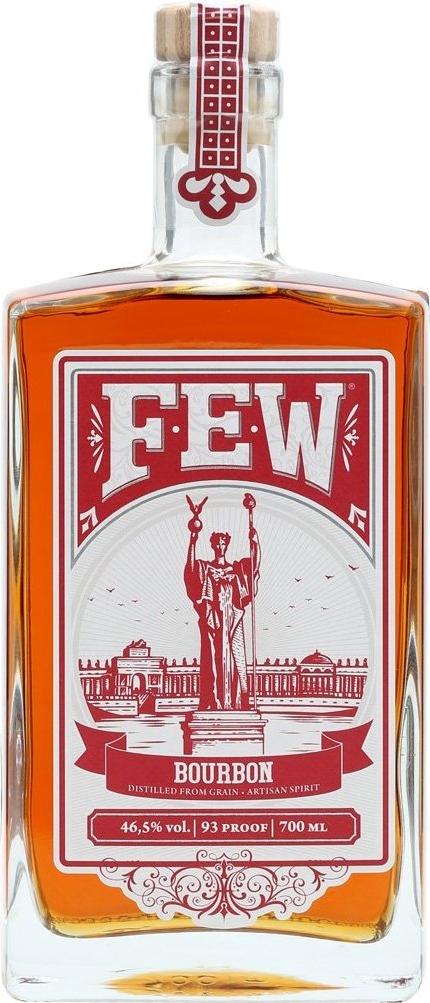 FEW Spirits Straight Bourbon Whiskey 46,5% Vol. 0,7l