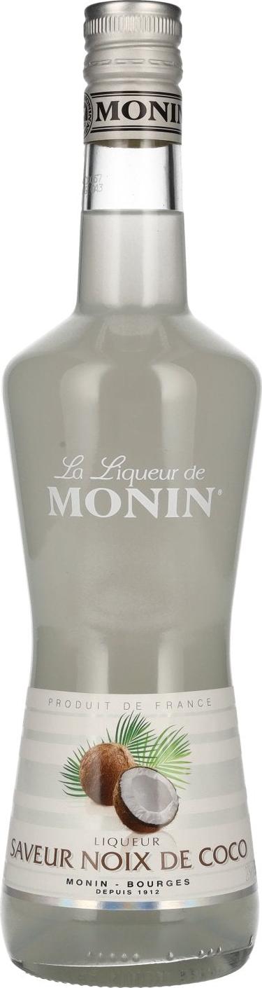 Monin La Liqueur de Monin Saveur Noix de Coco 20% Vol. 0,7l