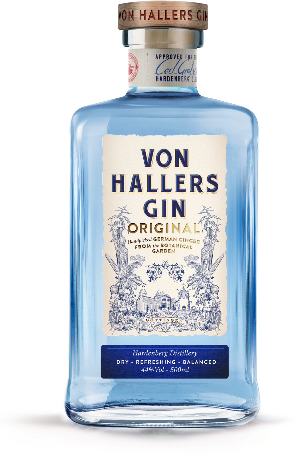 Von Hallers Gin 44% Vol. 0,5l