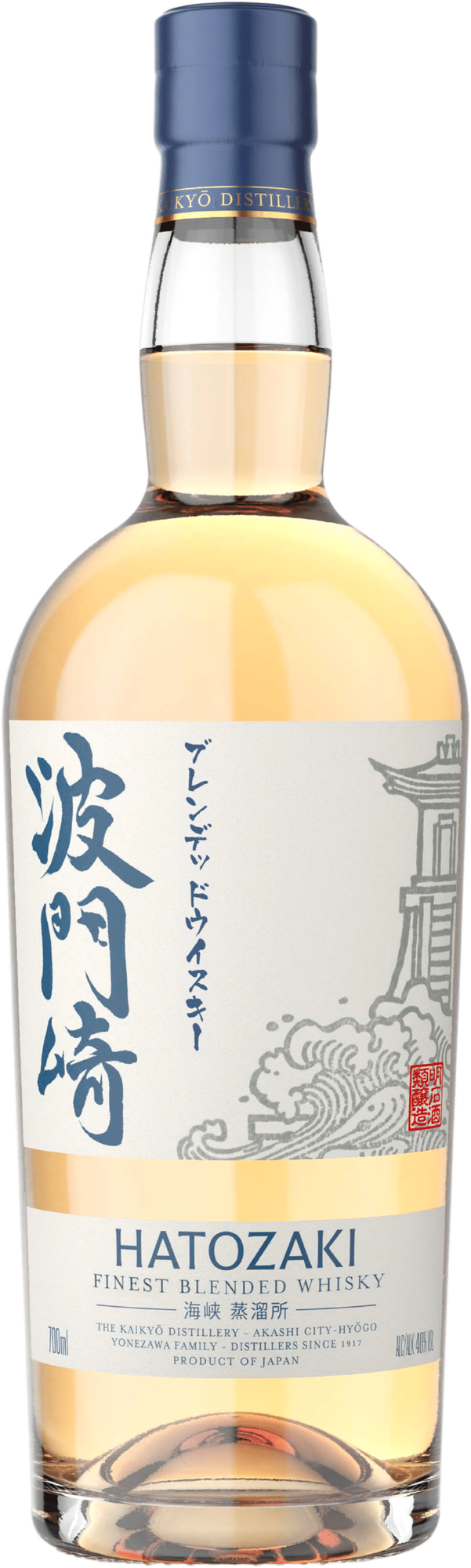 Hatozaki Finest Blended Whisky 40% Vol. 0,7l