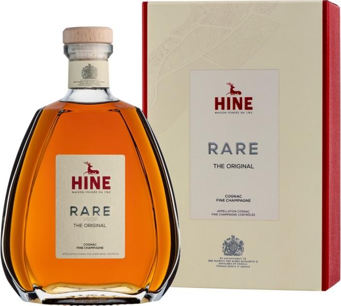 Hine RARE VSOP The Original Fine Champagne Cognac 40% Vol. 0,7l in Giftbox