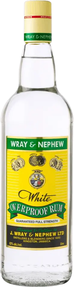 Wray & Nephew Overproof Rum 63% Vol. 0,7l