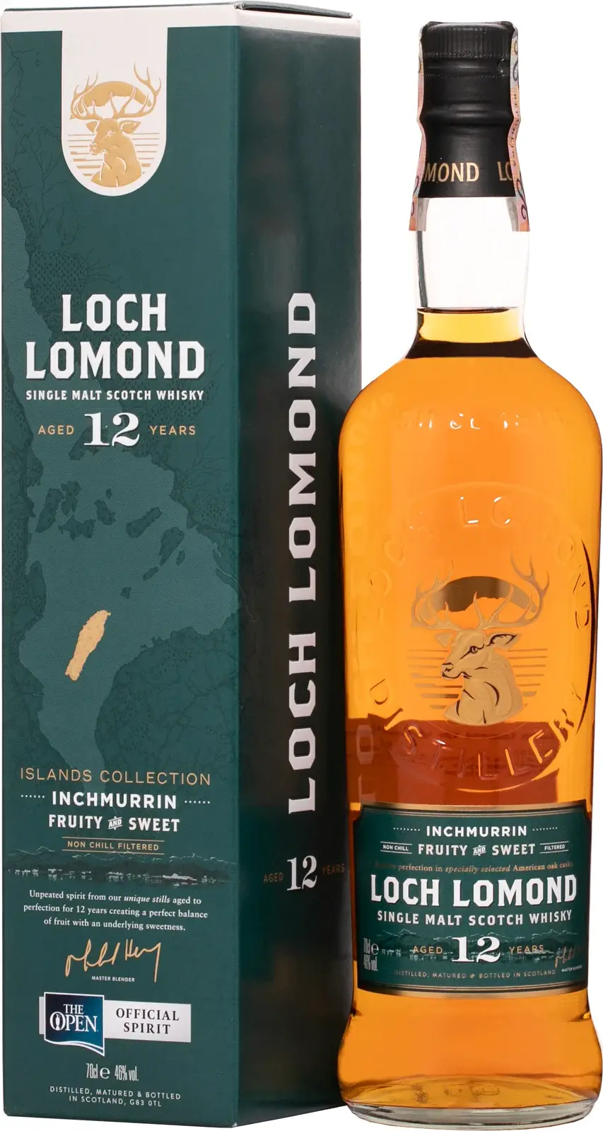 Loch Lomond Inchmurrin 12 Year Old 46% Vol. 0,7l in Giftbox