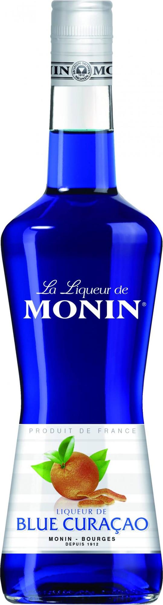 Monin Liqueur de BLUE CURAÇAO 20% Vol. 0,7l
