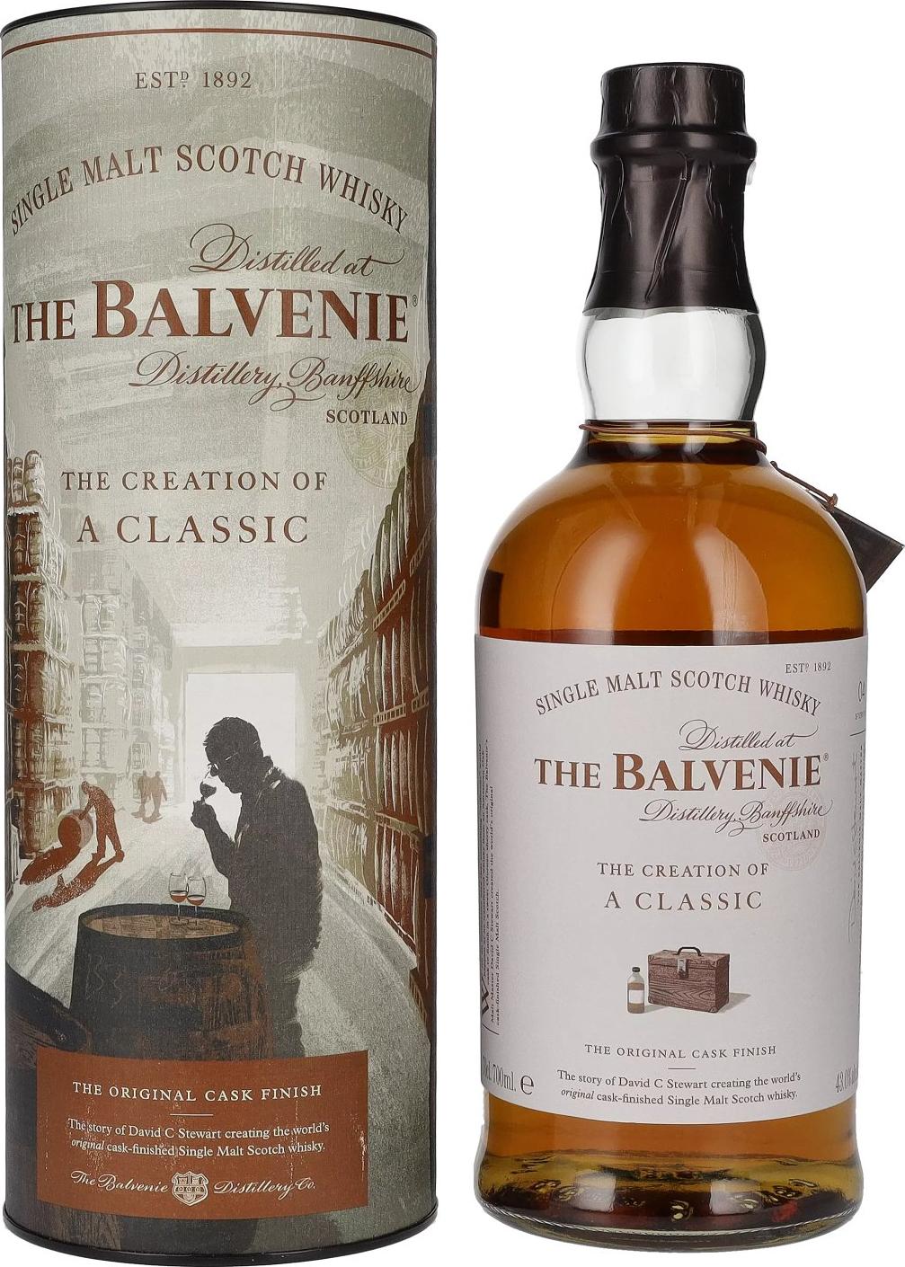 The Balvenie THE CREATION OF A CLASSIC 43% Vol. 0,7l