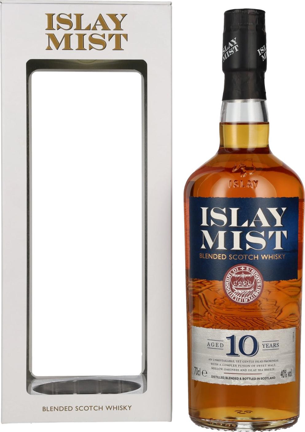 Islay Mist 10 Years Old Blended Scotch Whisky 40% Vol. 0,7l in Tinbox