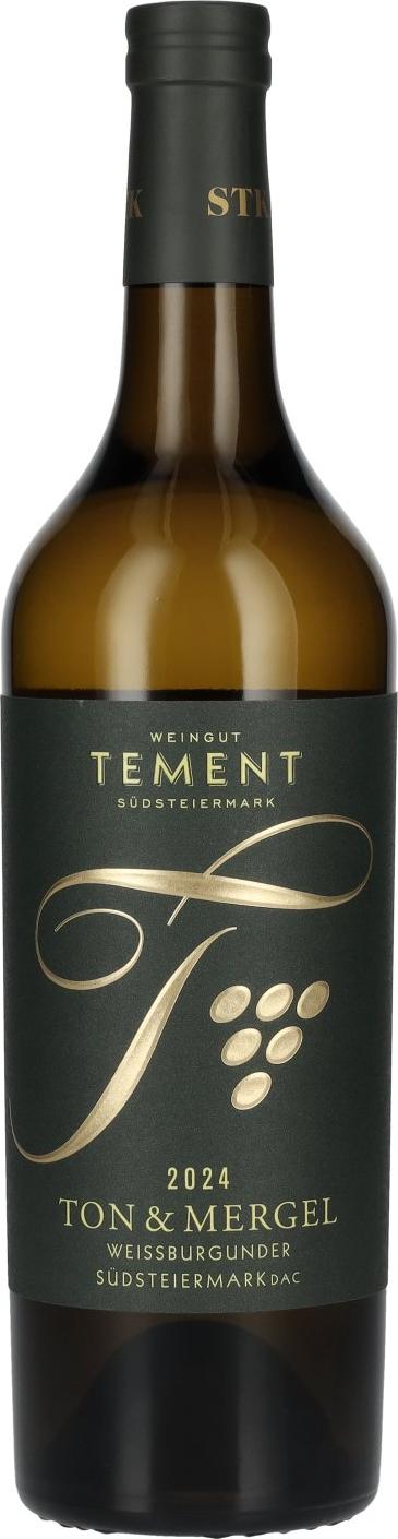 Tement Weissburgunder Ton & Mergel Südsteiermark DAC 2024 12,5% Vol. 0,75l