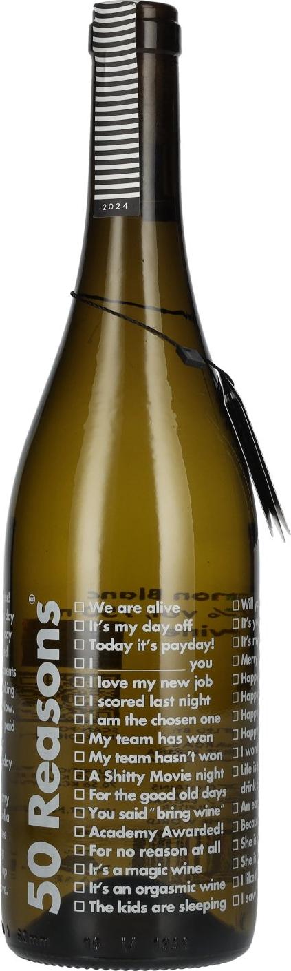 Neleman 50 REASONS Sauvignon Blanc Organic Wine 12% Vol. 0,75l