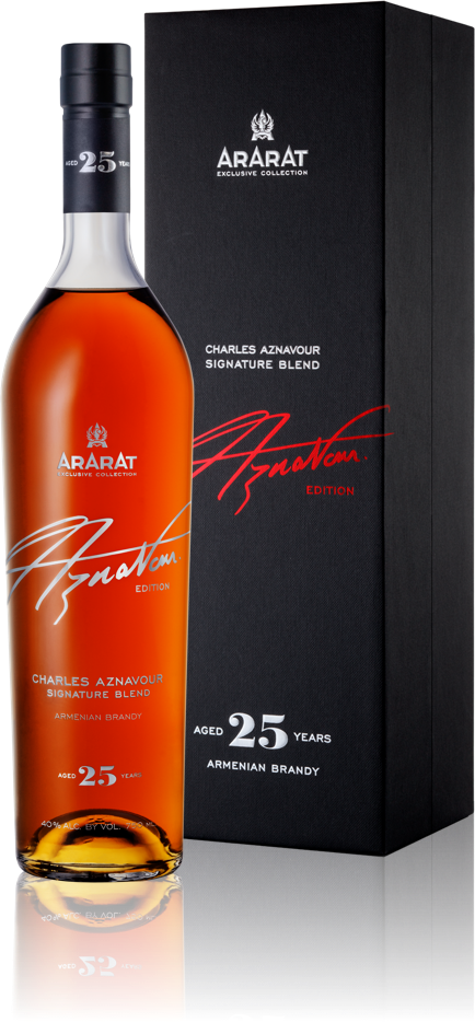 Ararat 25 Years Charles Aznavour Signature Blend 40% Vol. 0,7l