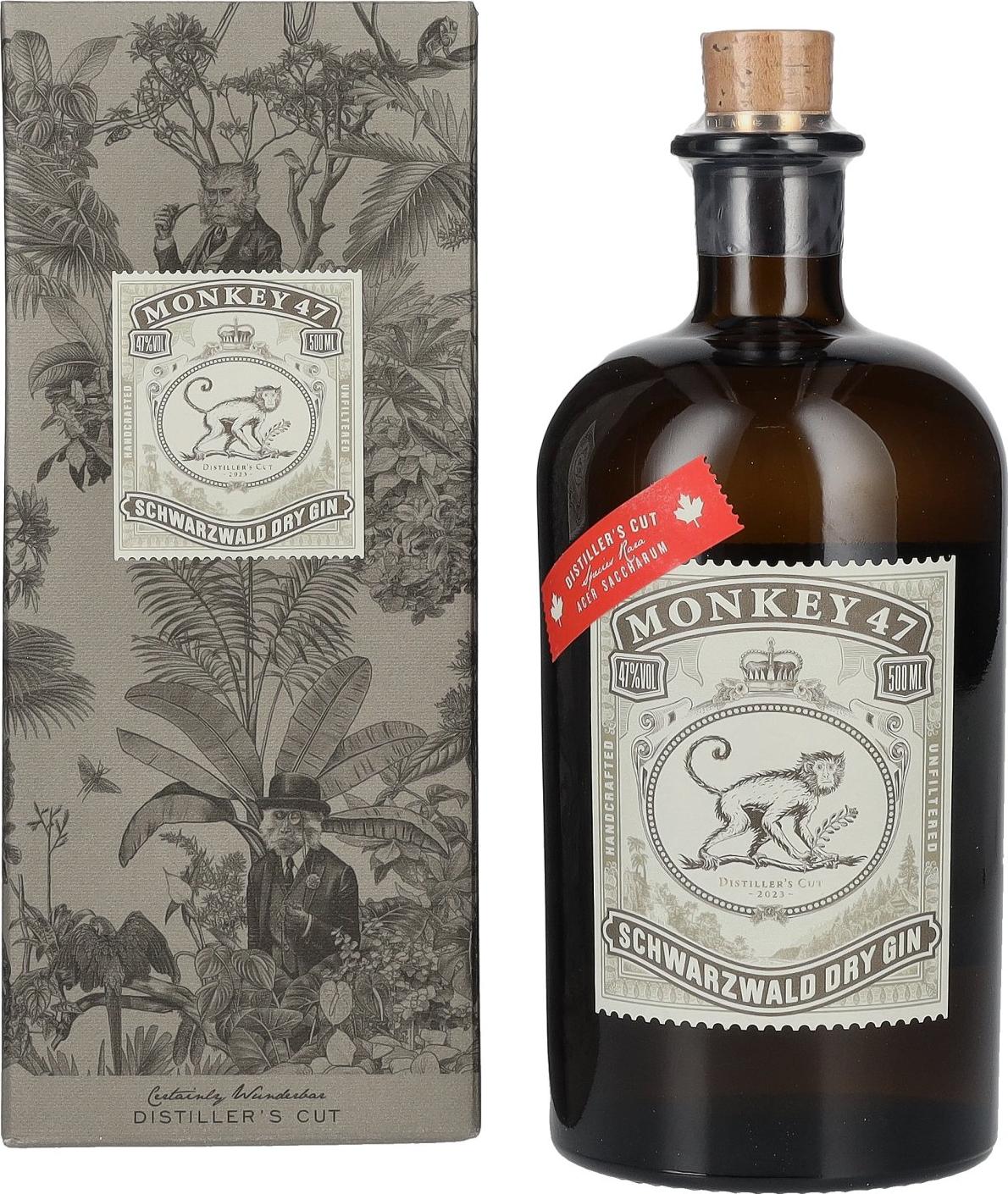 Monkey 47 DISTILLER'S CUT Gin 2023 47% Vol. 0,5l in Giftbox