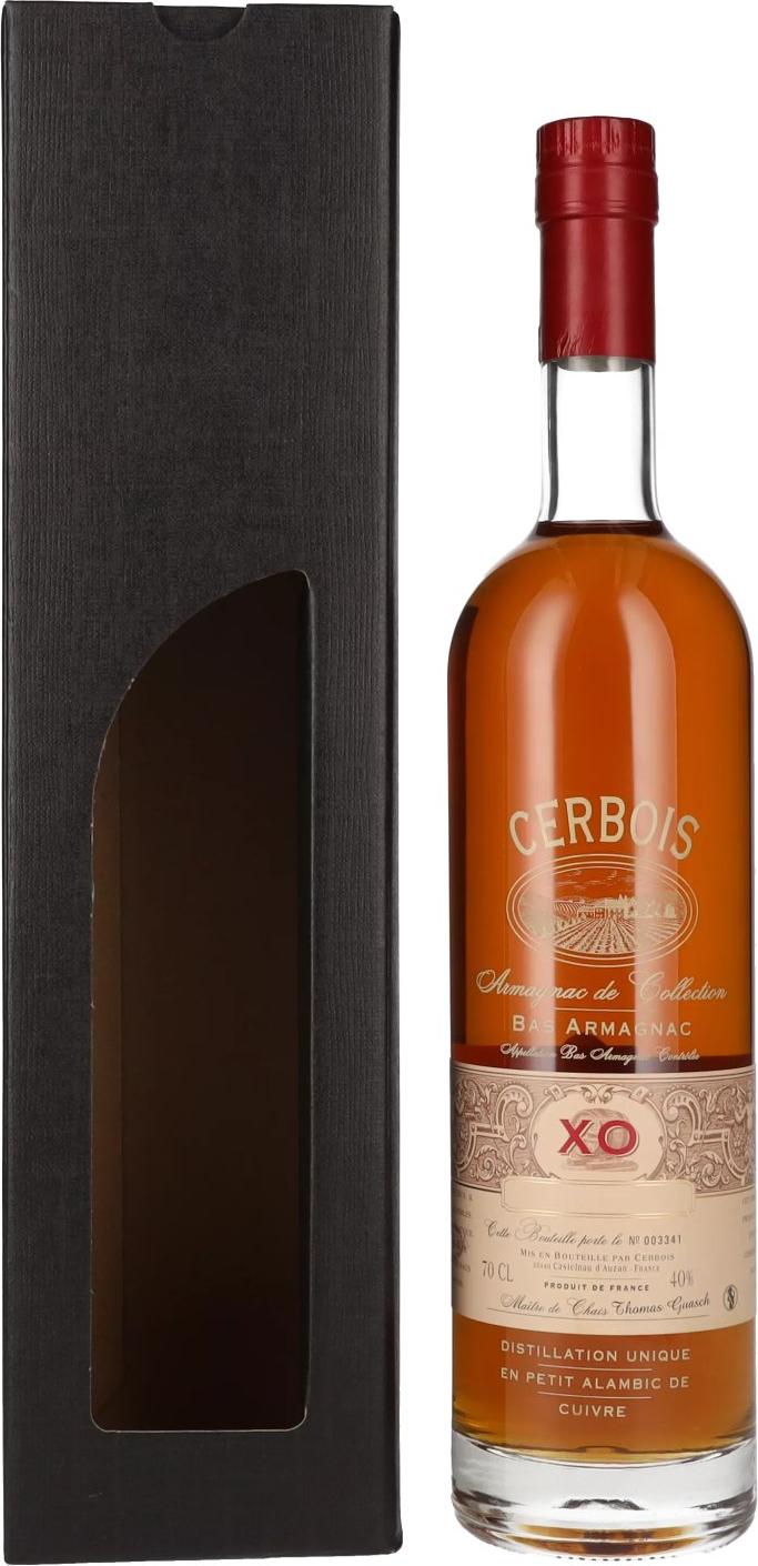 Cerbois Bas Armagnac XO 40% Vol. 0,7l in Giftbox