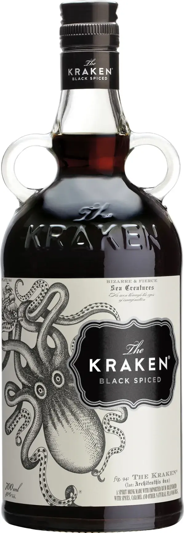 The Kraken Black Spiced Rum 40% Vol. 1l