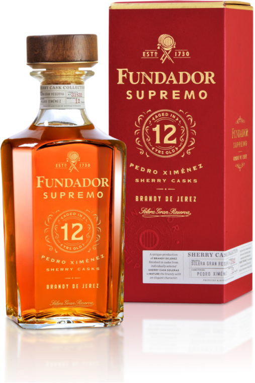 Fundador Supremo 12 Years Old 40% Vol. 0,7l in Giftbox