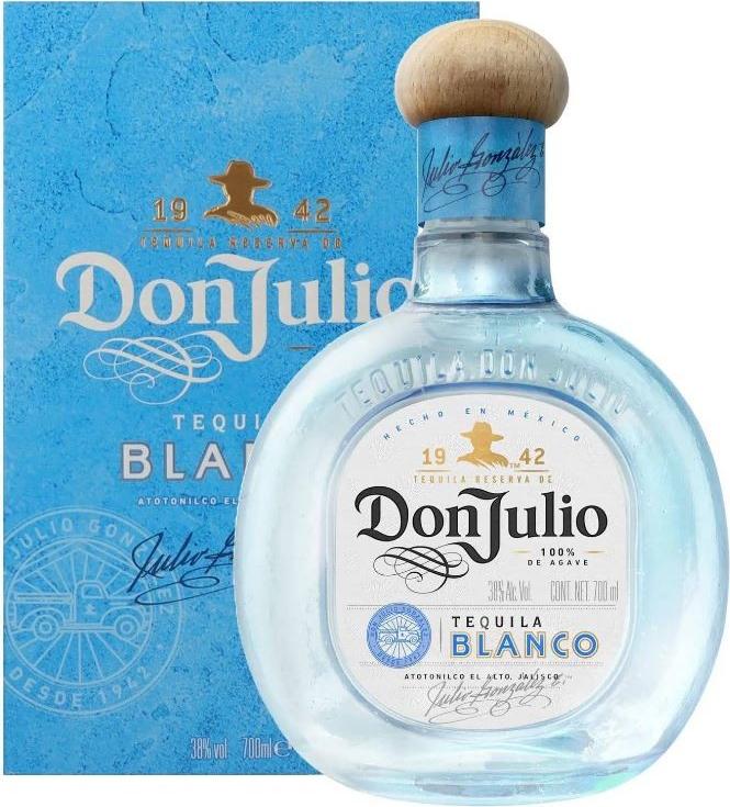 Don Julio Blanco Tequila 38% Vol. 0,7l in Giftbox