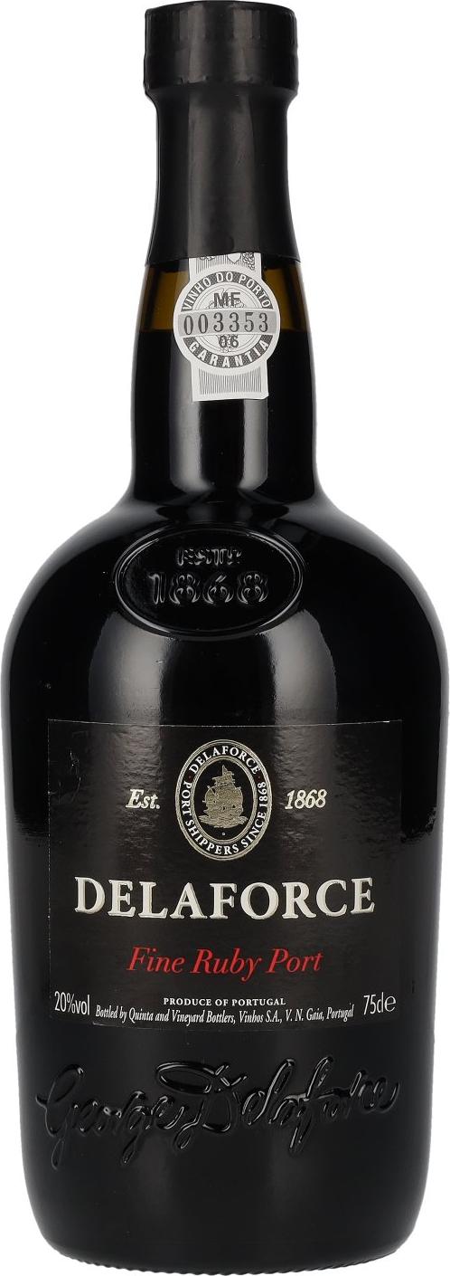 Delaforce Fine Ruby Port 20% Vol. 0,75l