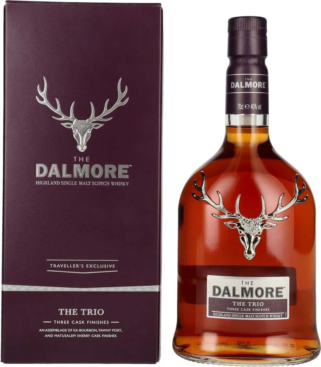 The Dalmore THE TRIO Highland Single Malt Scotch Whisky 40% Vol. 0,7l in Giftbox