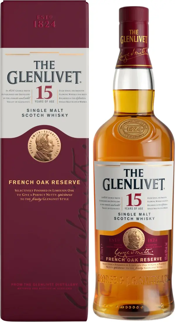 The Glenlivet 15 Year Old 40% Vol. 0,7l in Giftbox