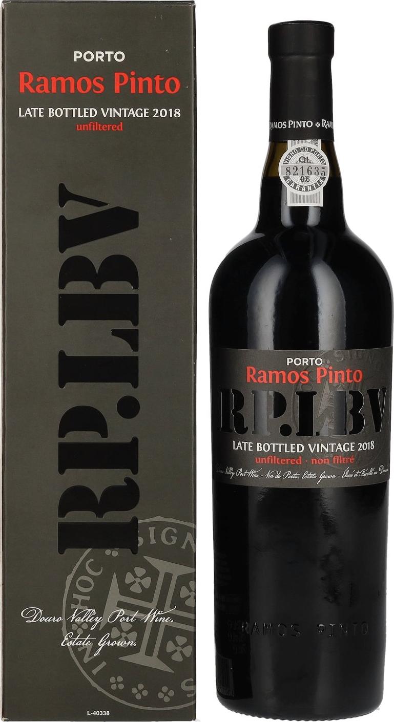 Ramos Pinto RP.LBV Late bottled Vintage 2018 19,5% Vol. 0,75l in Giftbox