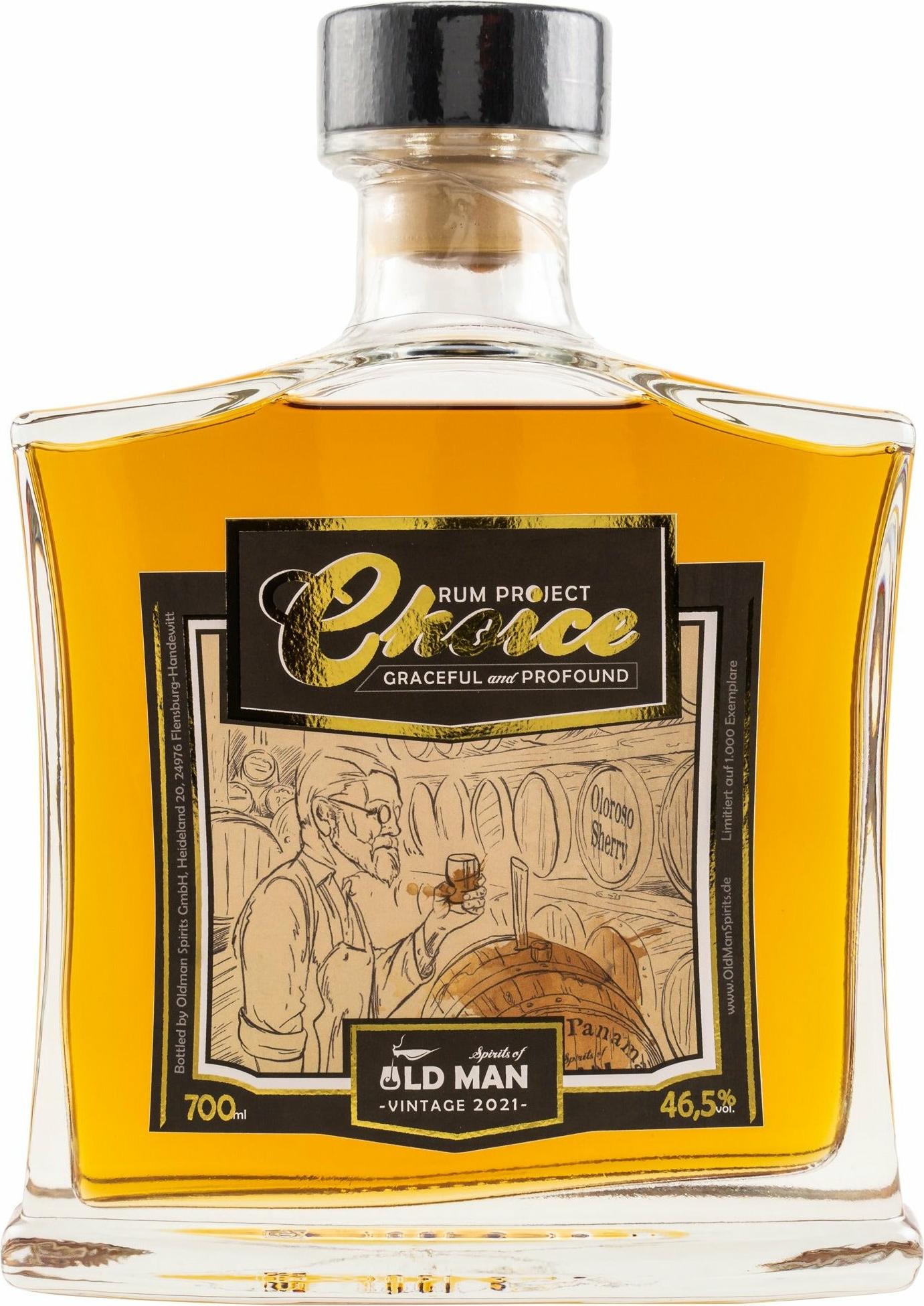 Old Man Rum Project CHOICE Vintage 2021 46,5% Vol. 0,7l