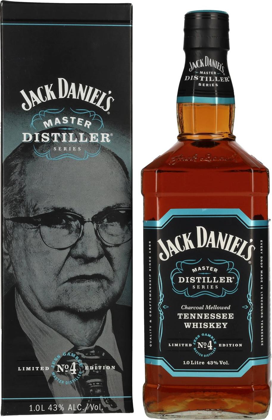 Jack Daniel's MASTER DISTILLER Series No. 4 Limited Edition 43% Vol. 1l in Giftbox