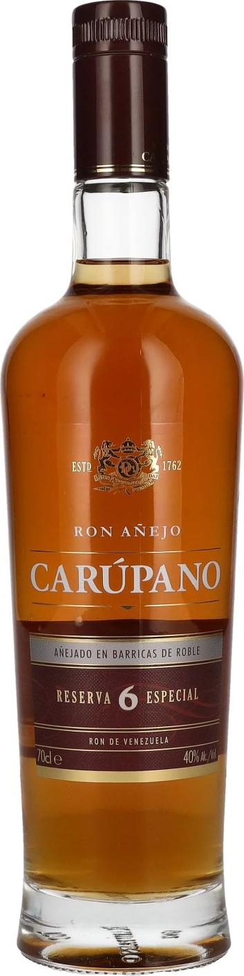 Carúpano 6 Reserva Especial 40% Vol. 0,7l