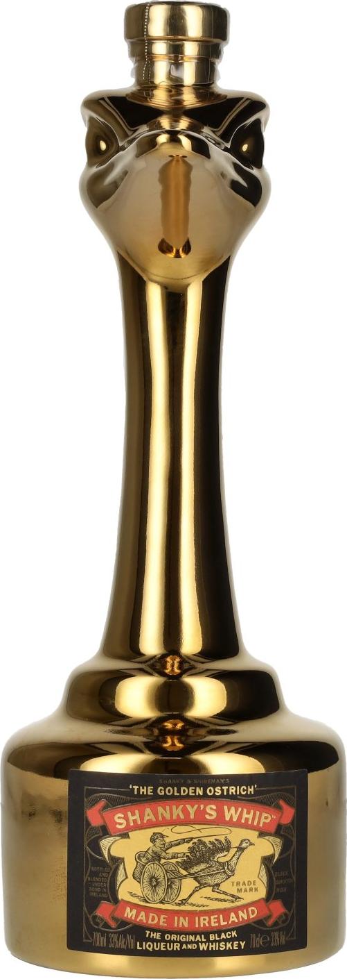 SHANKY's Whip THE GOLDEN OSTRICH 33% Vol. 0,7l