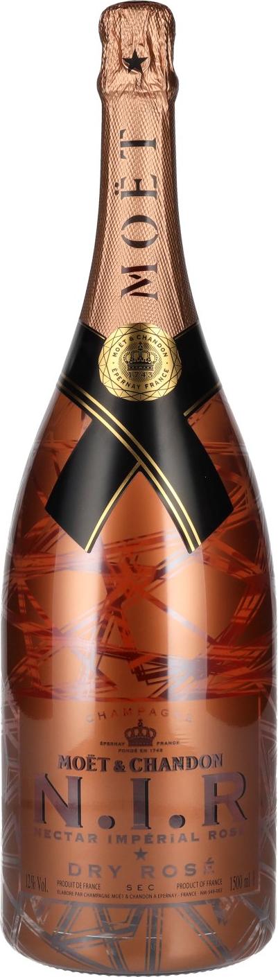 Moët & Chandon N.I.R. Dry Rosé Sec Luminous Edition Champagne 12% Vol. 1,5l