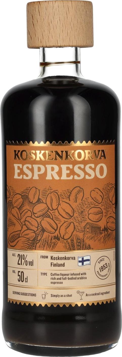 Koskenkorva ESPRESSO Flavoured Liqueur 21% Vol. 0,5l