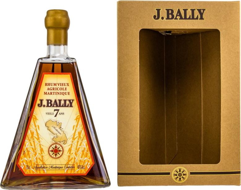 J. Bally Rhum Vieux Agricole Martinique 7 Ans D'Âge 45% Vol. 0,7l in Giftbox