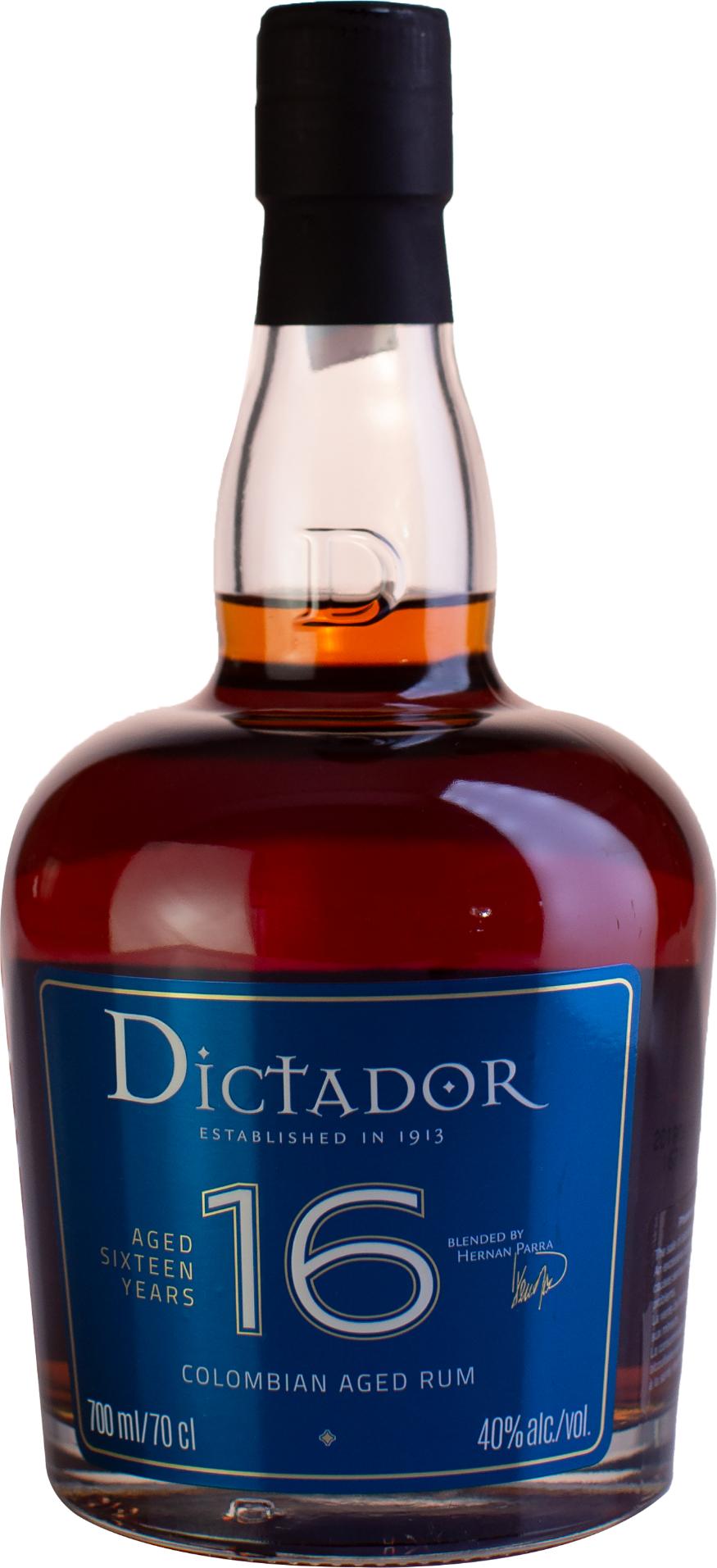 Dictador 16 Years Old ICON RESERVE Rum 40% Vol. 0,7l