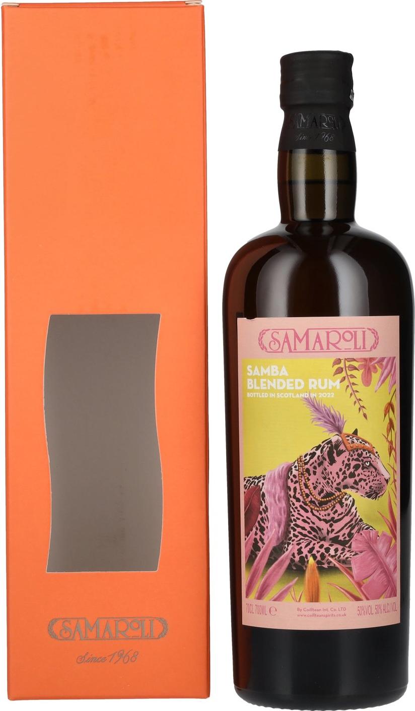 Samaroli Samba Blended Rum 2022 50% Vol. 0,7l in Giftbox