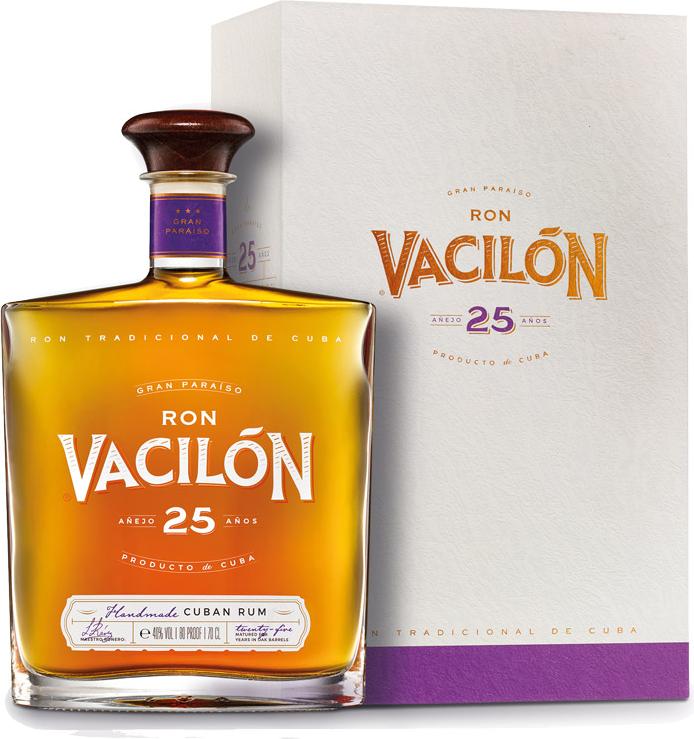 Ron Vacilón Añejo 25 Años Gran Paraíso 40% Vol. 0,7l in Giftbox